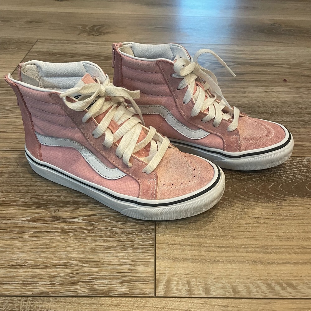 Pink Vans High Tops